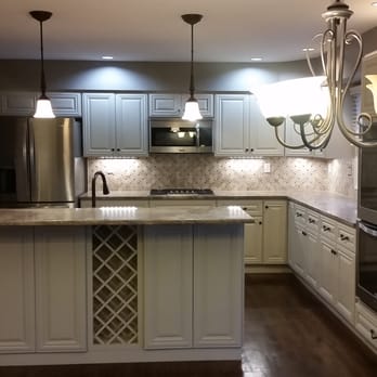 Finished Kitchen With 3 Coats Of Poly The Stain Is Minwax