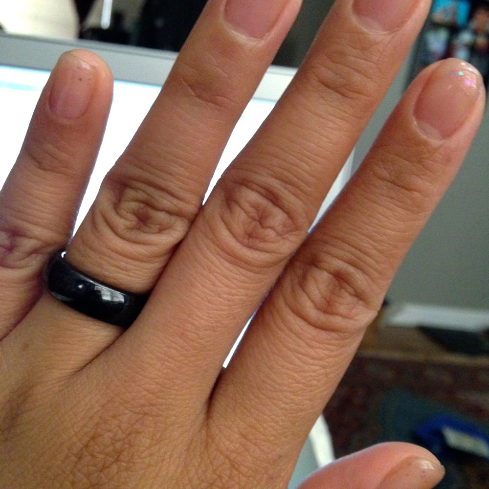 Edmond Nails - Natural French Tip & Glitter Gel (#20). - Nail Salons Near Me - Edmond, Oklahoma Edmond Nails - Natural French Tip & Glitter Gel (#20). - Nail Salons Near Me - Edmond, Oklahoma