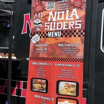 NOLA Sliders - Food truck menu - Food Trucks Near Me NOLA Sliders - Food truck menu - Food Trucks Near Me