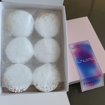Pomarosa Coffee Shop & Kitchen - Box of Alfajores... a small heavenly treat - Venezuelan Near Me - Toronto, Ontario