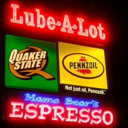 Papa Bears Car Wash - Neon signs