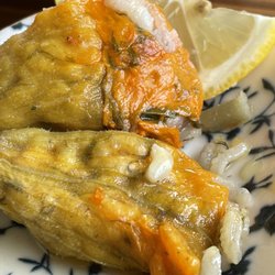 Sofis Restaurant - Stuffed zucchini flowers