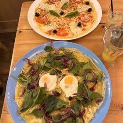 My Old Dutch - Eggs Florentine and Italian