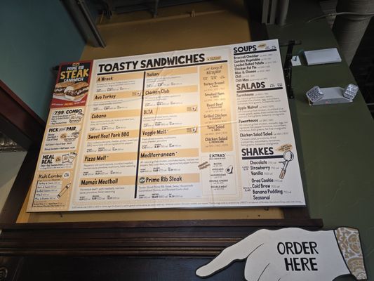 Menu photo 2 Potbelly Wheeling, IL