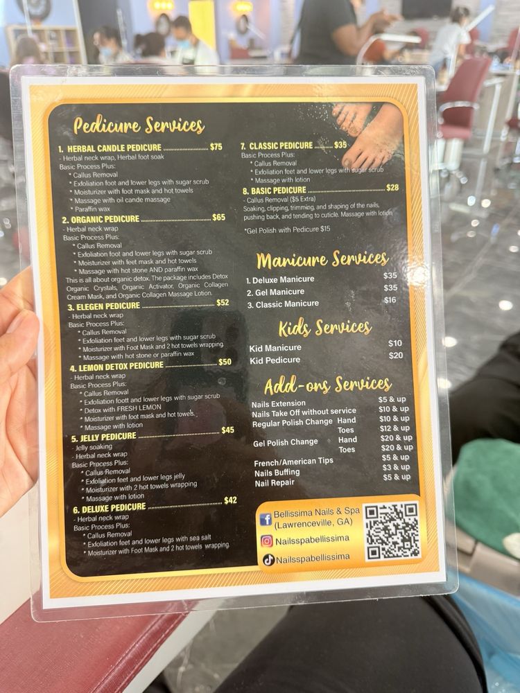 Bellissima Nails & Spa Logo