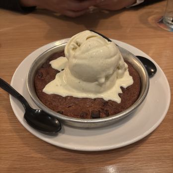BJ's Restaurant & Brewhouse - Chocolate Chunk Pizookie - New American Near Me - Downey, California BJ's Restaurant & Brewhouse - Chocolate Chunk Pizookie - New American Near Me - Downey, California
