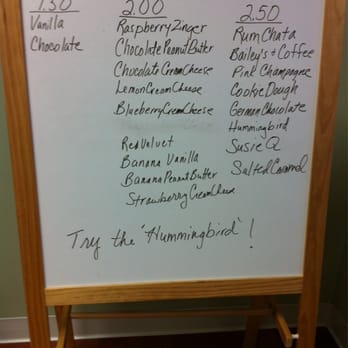 Sweet Occasions - "Try the Hummingbird"?? Ok! We'll let you in is how it is! (It was walnuts, coconut, and pineapple. The hubby will love it!) - Bakeries Near Me - Schaumburg, Illinois