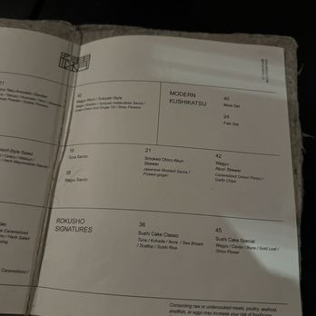 Rokusho LA - Menu - Japanese Near Me - Los Angeles, California Rokusho LA - Menu - Japanese Near Me - Los Angeles, California