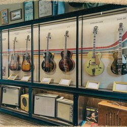 Songbirds - Vintage guitar displays