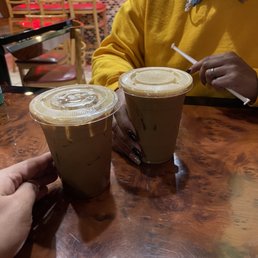 Vietnamese iced coffee was yummy! Vietnamese iced coffee was yummy!