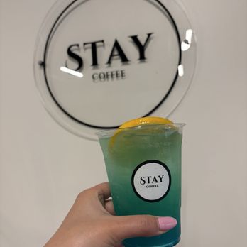 Stay Coffee - Two 2-Tone Ade(blue and yellow) - Coffee & Tea Near Me - Lawndale, California Stay Coffee - Two 2-Tone Ade(blue and yellow) - Coffee & Tea Near Me - Lawndale, California
