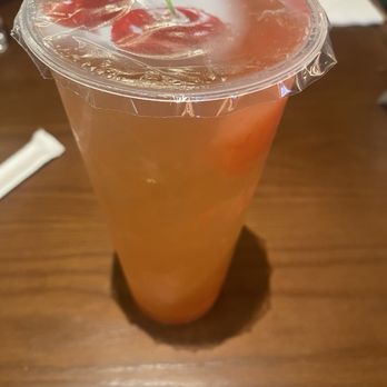 Nan Xiang - Grapefruit and peach bubble tea - Noodles Near Me - Westbury, New York