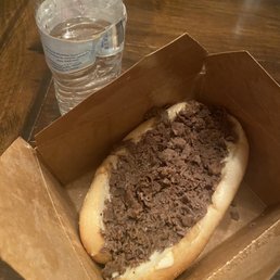 This is a baby Philly Cheesesteak This is a baby Philly Cheesesteak