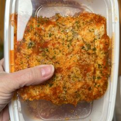 Gianni's - Lasagna. A great, big slice of lasagna.