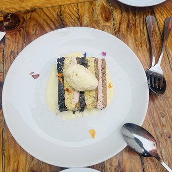 Foreign Cinema - Birthday cake - Breakfast & Brunch Near Me - San Francisco, California Foreign Cinema - Birthday cake - Breakfast & Brunch Near Me - San Francisco, California
