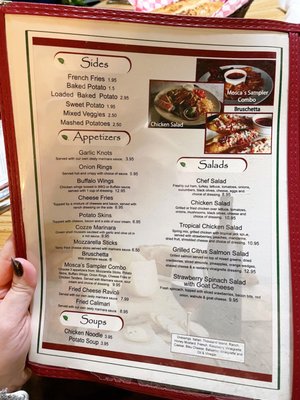 Menu photo 5 Mosca's Restaurant Burlington, NC Menu photo 5 Mosca's Restaurant Burlington, NC