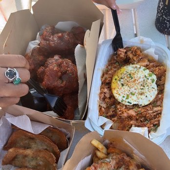 Kimchi Red - kimchi fries, mandu, kimchi fried rice, chicken - Korean Near Me - Alpharetta, Georgia Kimchi Red - kimchi fries, mandu, kimchi fried rice, chicken - Korean Near Me - Alpharetta, Georgia