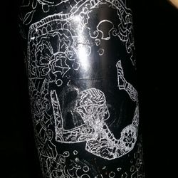 Mariachi Loco - Look at this engrave bottle and almost done