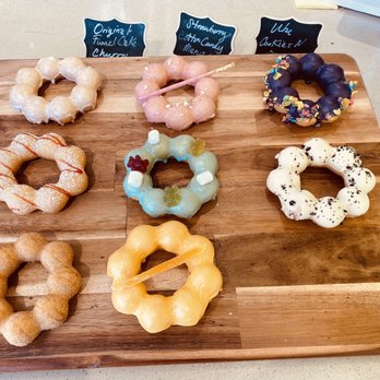 Mochinut Chula Vista - The menu up close. - Donuts Near Me - Chula Vista, California