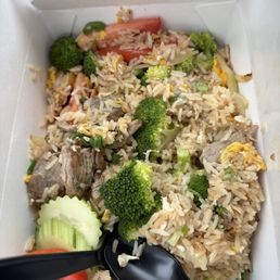 Beef Thai fried rice