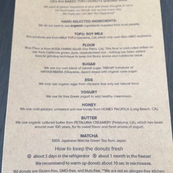 Ring Donuts - Menu - Donuts Near Me - Los Angeles, California