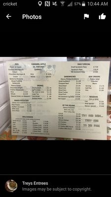 Menu photo 2 Hemphill Bbq Hemphill, TX