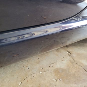 IntelliDent Paintless Dent Repair - Rocker panel with dent repaired - Body Shops Near Me - Plano, Texas IntelliDent Paintless Dent Repair - Rocker panel with dent repaired - Body Shops Near Me - Plano, Texas