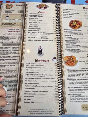 Menu photo 6 Iron Skillet Ontario, CA