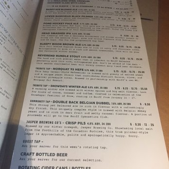 Banff Ave Brewing Co - Breweries Near Me - Banff, Alberta
