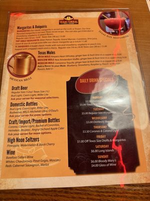 Menu photo 2 Texas Corral Michigan City, IN Menu photo 2 Texas Corral Michigan City, IN