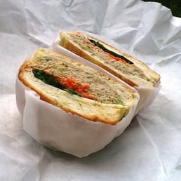 a sandwich cut in half a sandwich cut in half