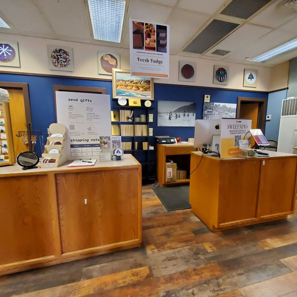 Mendocino Chocolate - Inside - Candy Stores Near Me - Fort Bragg, California