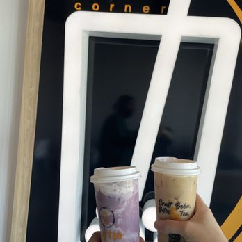 My Tea Corner - Taro and Lavender milk tea with boba! - Bubble Tea Near Me - Fresno, California