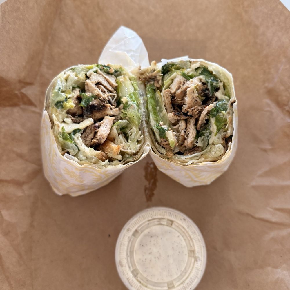Ggiata - Venice - Grilled Chicken Caesar Wrap - Sandwiches Near Me - Los Angeles, California