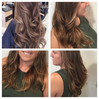 Salon Radiance - Hair by Adrienne. I asked for something similar to the Pinterest photo on the top left. LOVEDDDD the results!!! - Hair Extensions Near Me - La Mesa, California Salon Radiance - Hair by Adrienne. I asked for something similar to the Pinterest photo on the top left. LOVEDDDD the results!!! - Hair Extensions Near Me - La Mesa, California