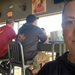 Open carry. Missouri and next door to an indoor shooting range. Open carry. Missouri and next door to an indoor shooting range.