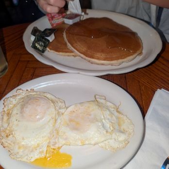 Barragan's - Short stack and a side of 2 over easy eggs for the kiddo - Mexican Near Me - Burbank, California