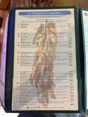 Menu photo 3 La Morenita Modesto, CA Menu photo 3 La Morenita Modesto, CA