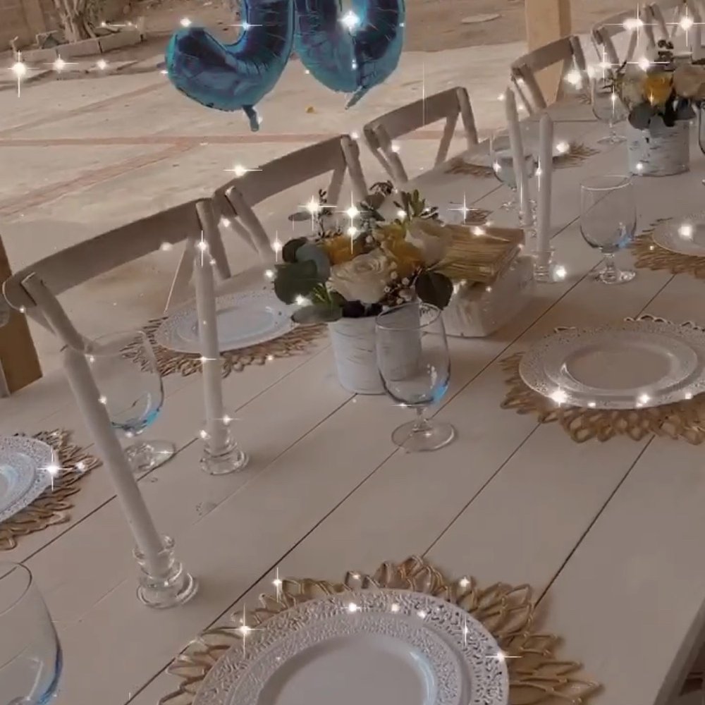 Rustic Yard Events - White tables - Party Equipment Rentals Near Me - Pacoima, California Rustic Yard Events - White tables - Party Equipment Rentals Near Me - Pacoima, California