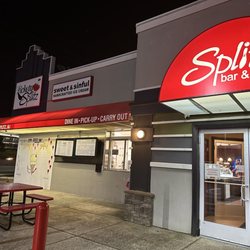 Exterior - look for the brighter and easier to see Splitz sign!