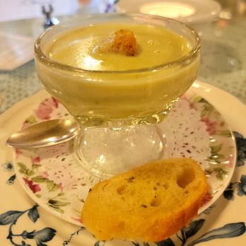 Aubrey Rose Tea Room - I forget what soup this was but it was delicious! - Tea Rooms Near Me - La Mesa, California