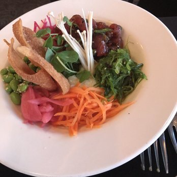 Waterfront Restaurant - Ahi poke bowl - New American Near Me - Sister Bay, Wisconsin Waterfront Restaurant - Ahi poke bowl - New American Near Me - Sister Bay, Wisconsin