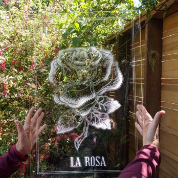 RadFabs Laser Cutting - Engraved loteria card "La Rosa", cut out for my mother. - Engraving Near Me RadFabs Laser Cutting - Engraved loteria card "La Rosa", cut out for my mother. - Engraving Near Me