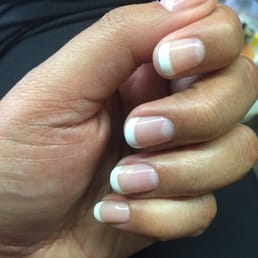 Love my nails. Gel manicure for $25 & $5 for french tip. Totally worth it.