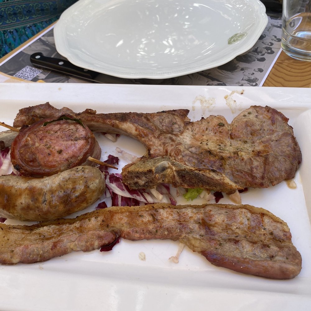 Osteria de Borg - Grilled meats platter - Pizza Near Me - Rimini, RN