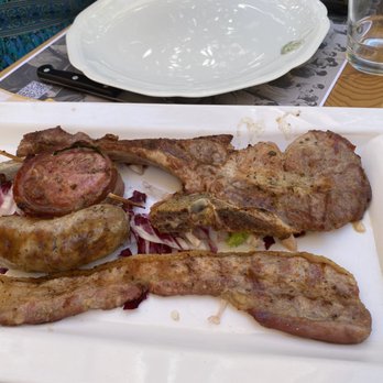 Osteria de Borg - Grilled meats platter - Pizza Near Me - Rimini, RN