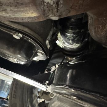 CarMax Tacky Light Run - CarMax's 125 point inspection failed to detect a missing an axle boot and this adhoc hose clamp in its place. - Races & Competitions Near Me - Midlothian, Virginia