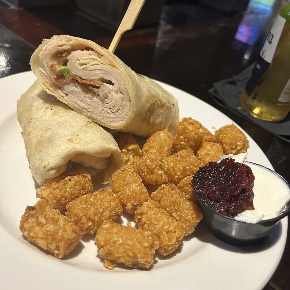 Boston Beer Garden - Turkey Wrap Sandwich - Sports Bars Near Me - Naples, Florida
