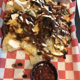 Brisket nachos Brisket nachos