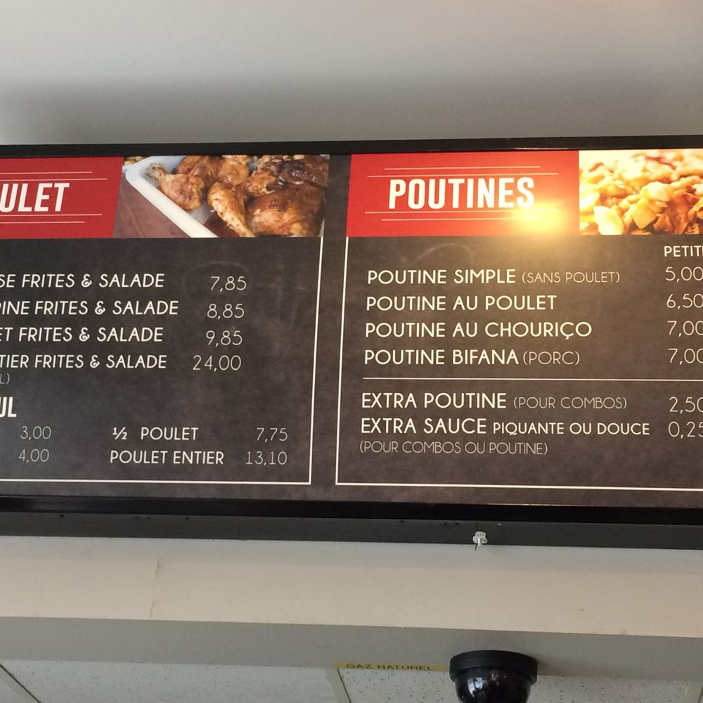 Romados - Menu (chicken and poutines) - Barbeque Near Me - Montreal, Quebec Romados - Menu (chicken and poutines) - Barbeque Near Me - Montreal, Quebec